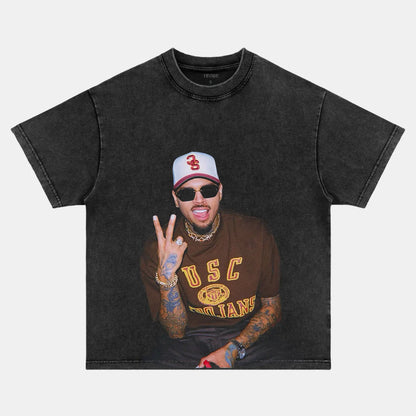 Chris Brown: Music Icon Tee V17