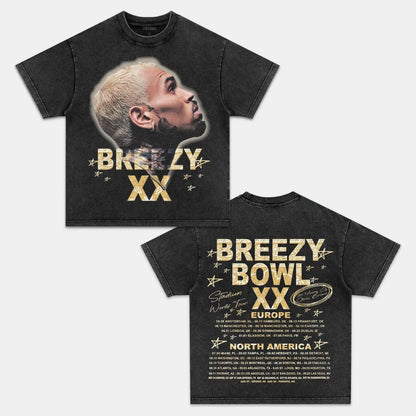 Chris Brown: Breezy Bowl Tour Tee V4
