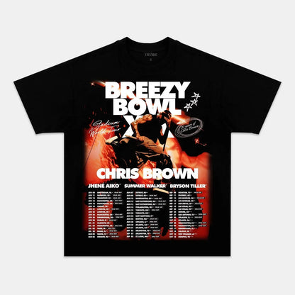 Chris Brown: Breezy Bowl Tour Tee V2