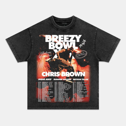 Chris Brown: Breezy Bowl Tour Tee V2