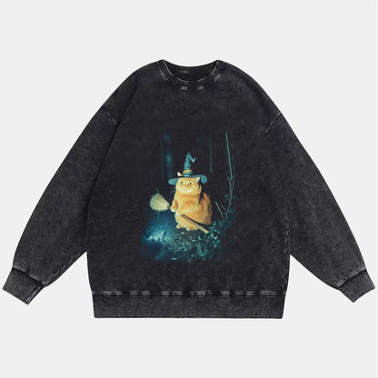 CHUNKY WIZARD CAT VINTAGE CLOTHES V3