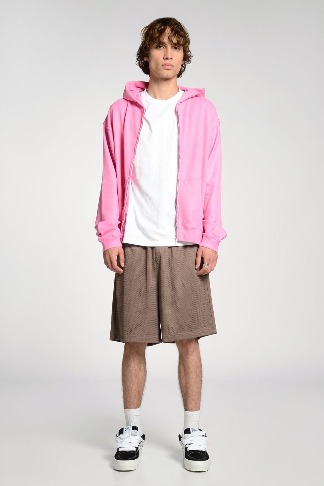 Exclusive Cross Country Zip Hoodie - Plastic Pink