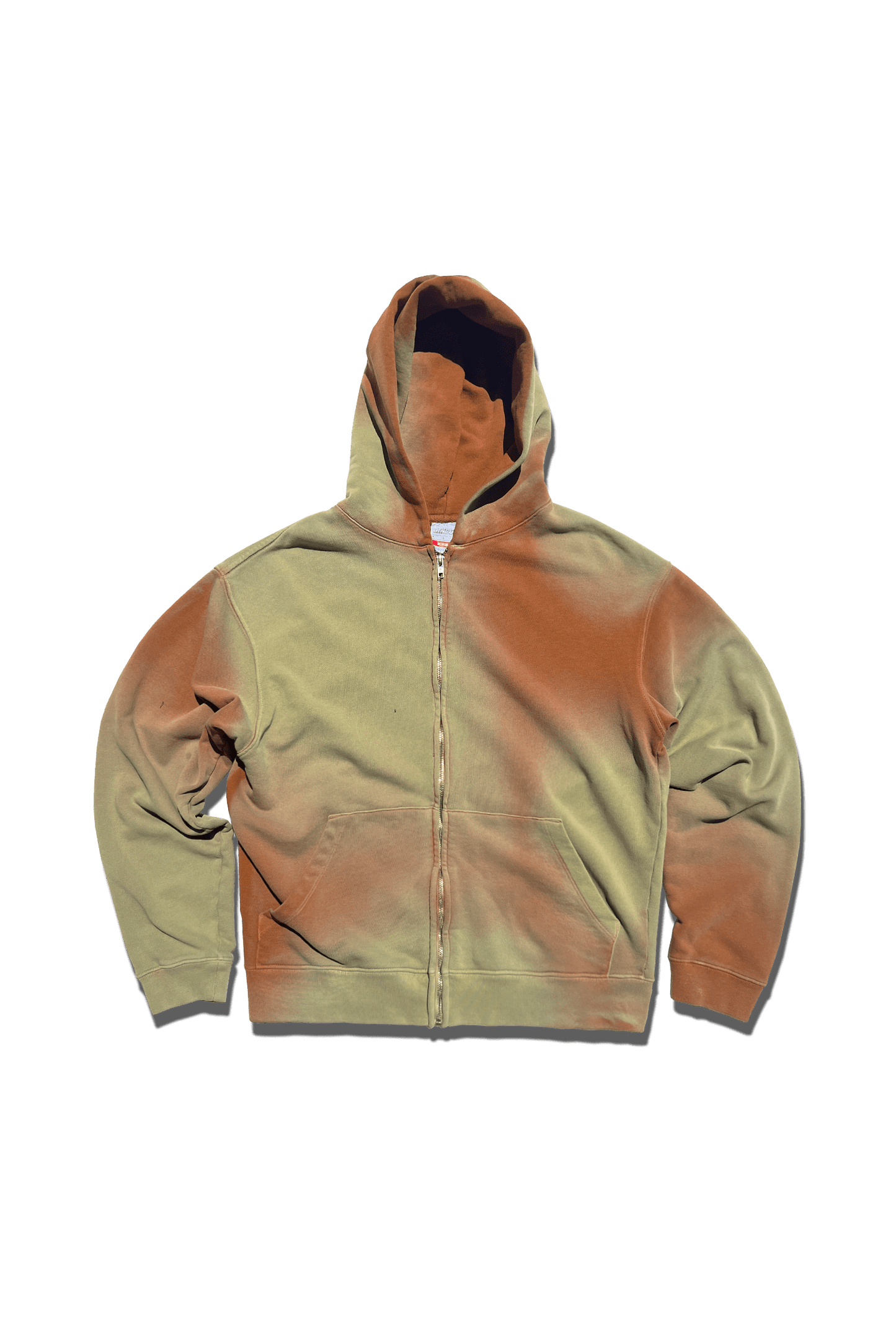 Exclusive Cross Country Zip Hoodie - Distressed Rustic Sage