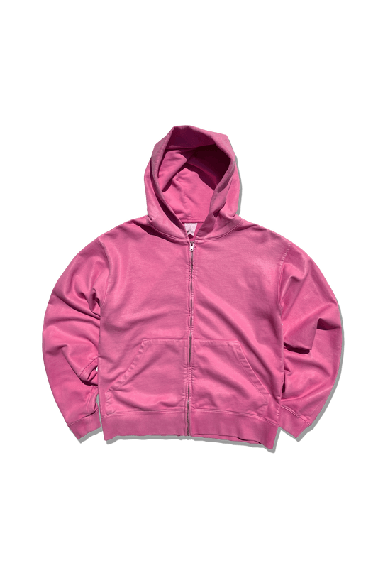 Exclusive Cross Country Zip Hoodie - Plastic Pink