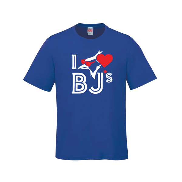 I Heart BJs Red Sunglasses T-Shirt – Cool Bird, Classic Style