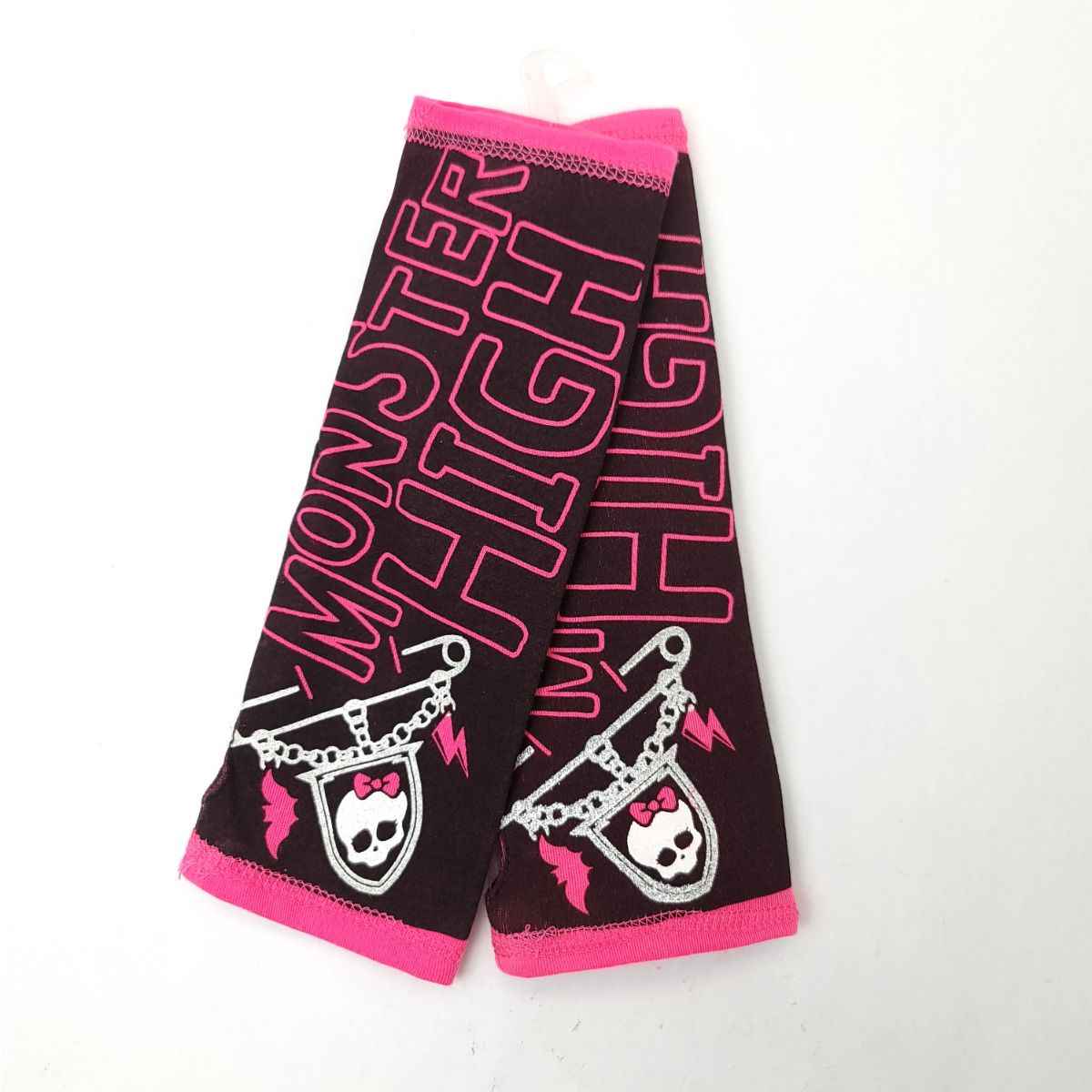 Youth - Monster High Arm Warmers Black - Character Knit Toque Set