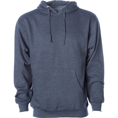 SS4500 - Midweight Hooded Pullover Sweatshirt - Classic Navy Heather / XS - HOODIES