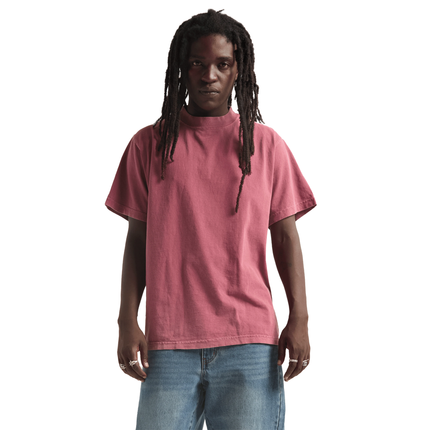 Max Heavyweight Garment Dye - 7.5 oz - Clay Red / XS - TEES
