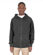 Garment Dye Double Zipper Hoodie - Shadow / S - ZIPS