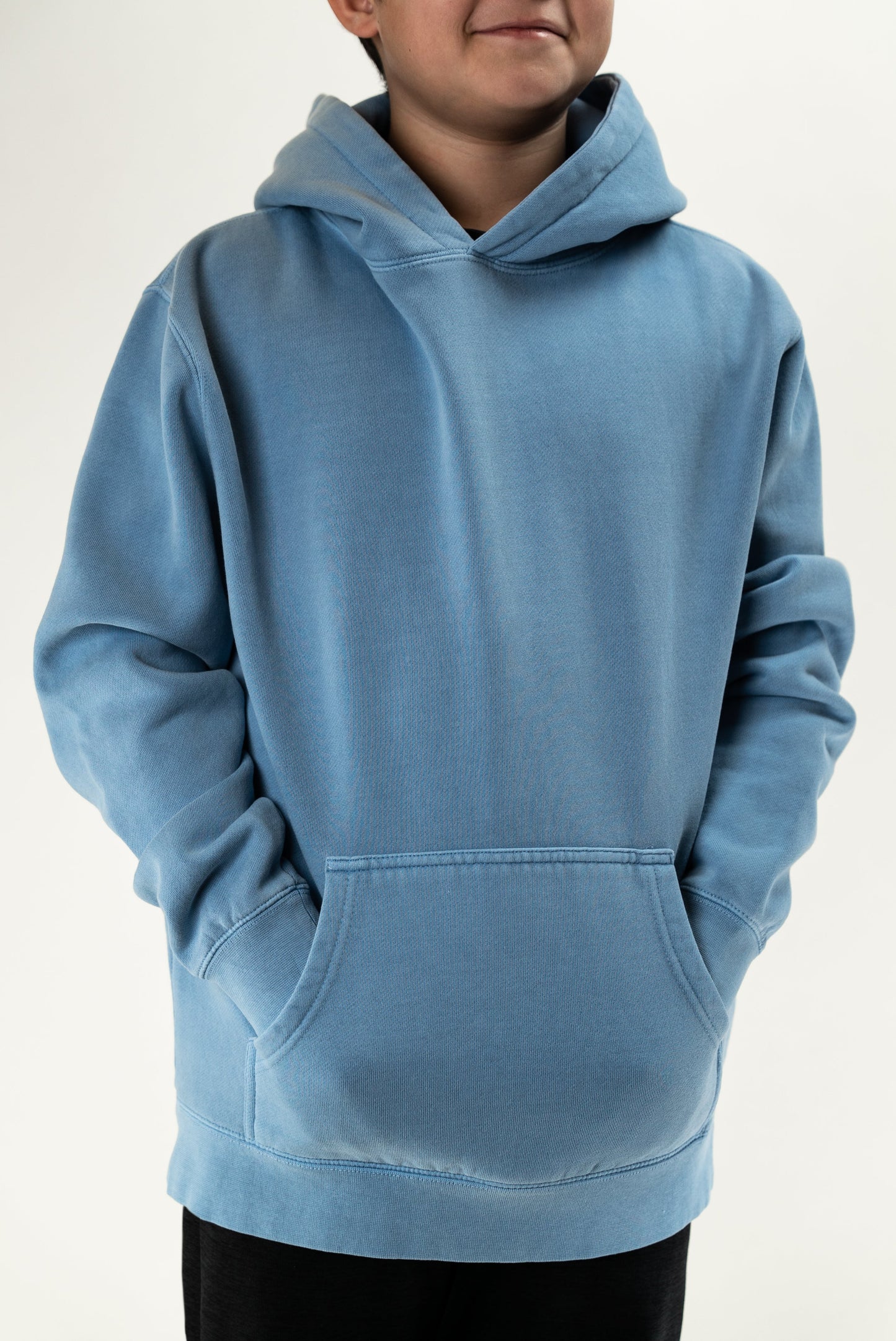 IND4001YPD - Youth Heavyweight Pigment Dye Hoodie