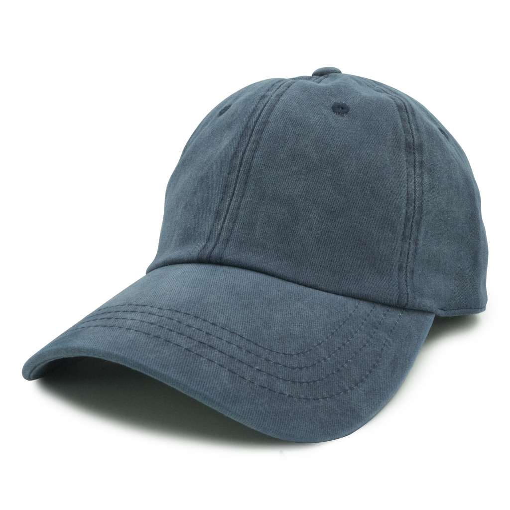 GN-1003 - Pigment Dye Cap - Navy / one size - CAPS