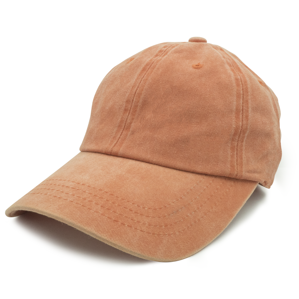 GN-1003 - Pigment Dye Cap - Orange / one size - CAPS