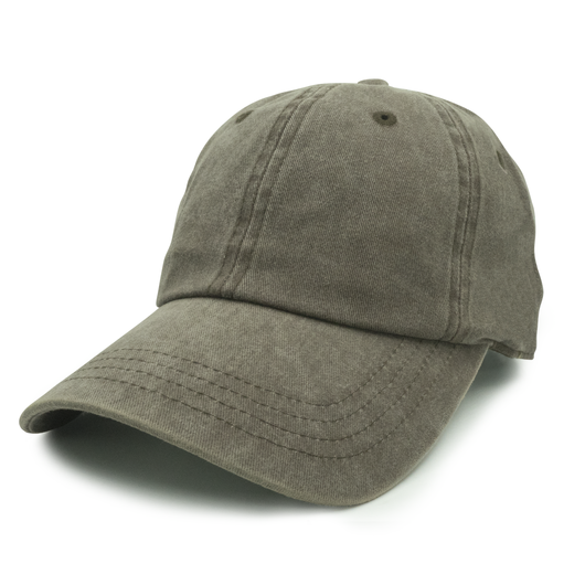 GN-1003 - Pigment Dye Cap - Brown / one size - CAPS