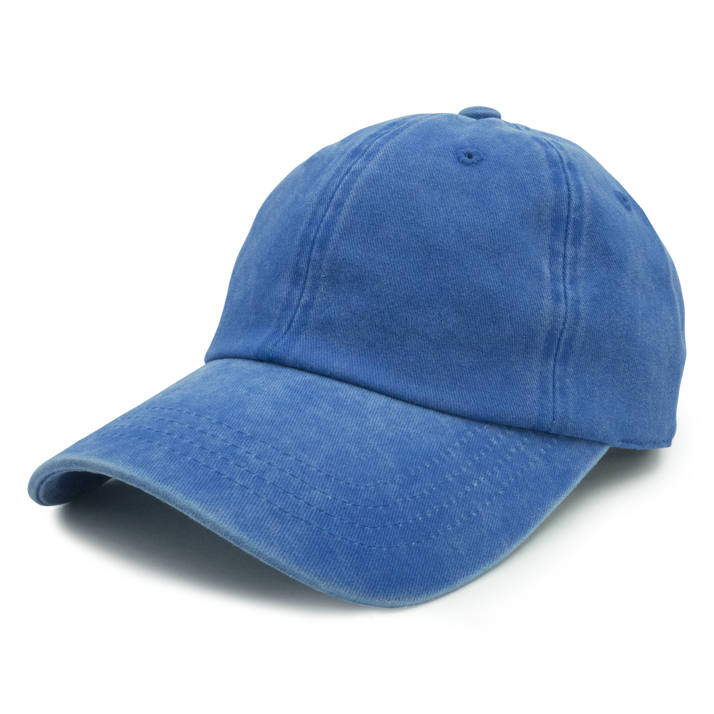 GN-1003 - Pigment Dye Cap - Royal / one size - CAPS