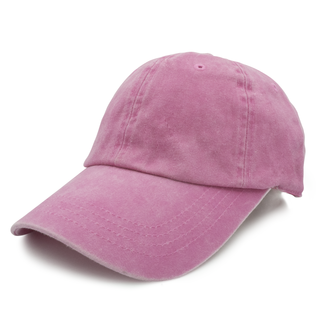 GN-1003 - Pigment Dye Cap - Pink / one size - CAPS