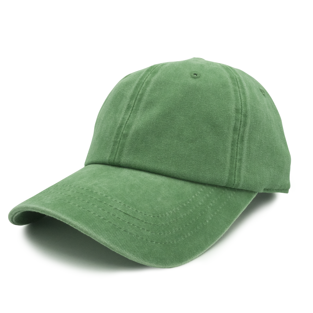 GN-1003 - Pigment Dye Cap - Kelly Green / one size - CAPS