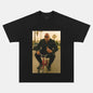 DWAYNE JOHNSON ON A BIKE VINTAGE CLOTHES