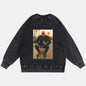 DWAYNE JOHNSON ON A BIKE VINTAGE CLOTHES