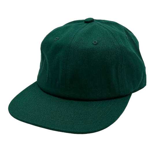 GNV-1004SBP - 6P Washed Cotton - Dark Green / One Size - CAPS