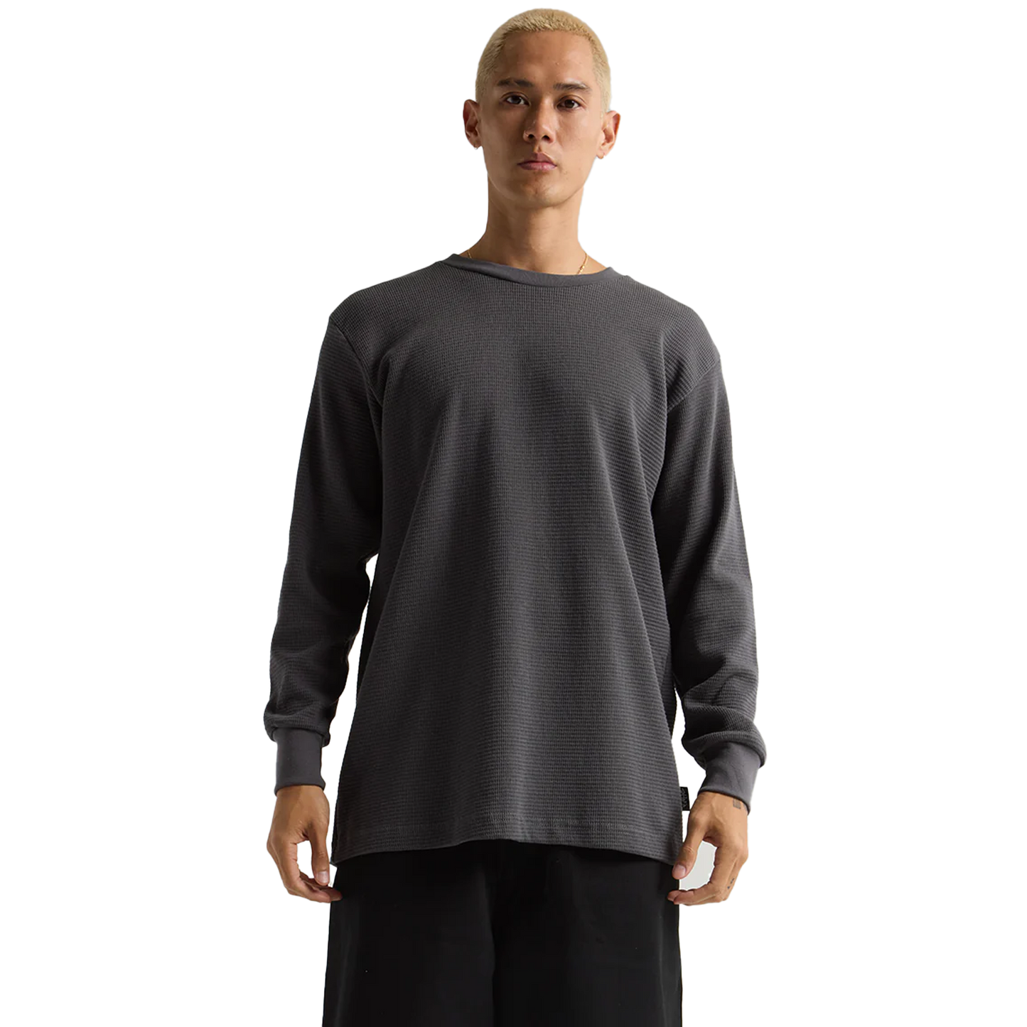 Thermal - 9 oz - Dark Grey Heather / S - LONG SLEEVES