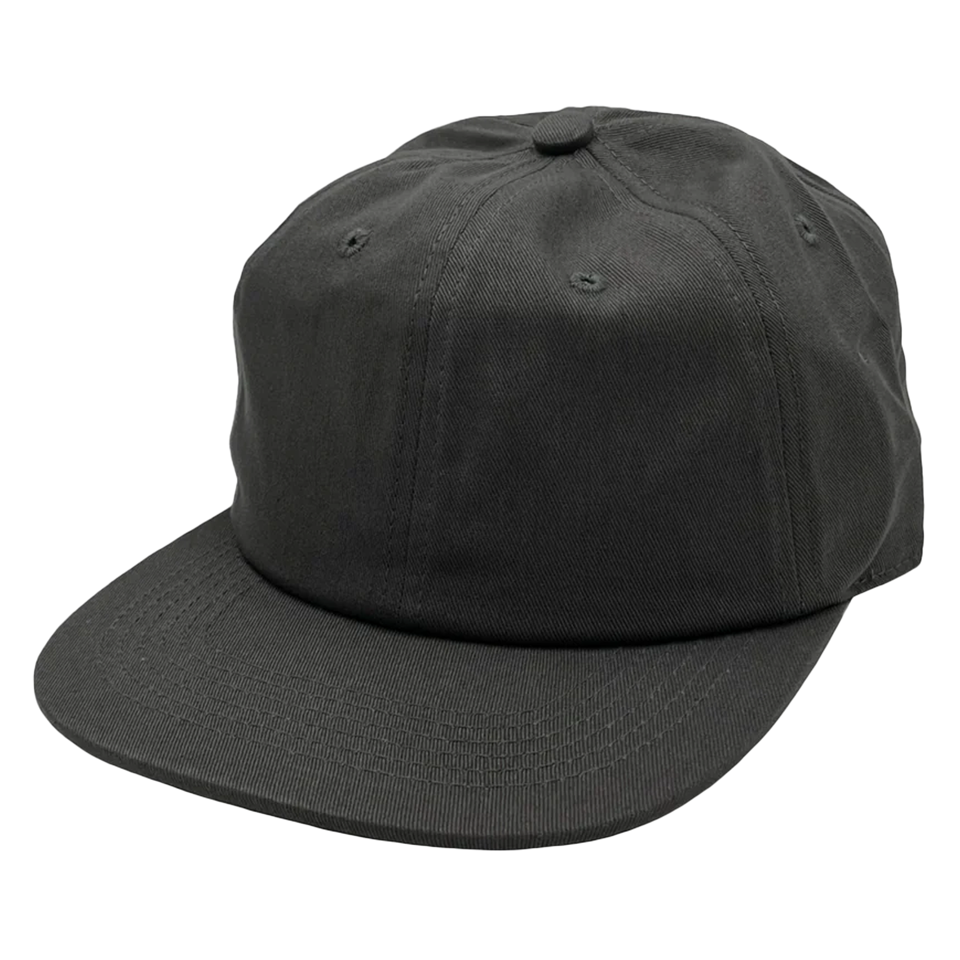 GNV-1004SBP - 6P Washed Cotton - Dark Grey / One Size - CAPS