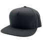 GNV-OTS001P5 - 5 Panels High Profile Flat Bill - Dark Grey / One Size - CAPS