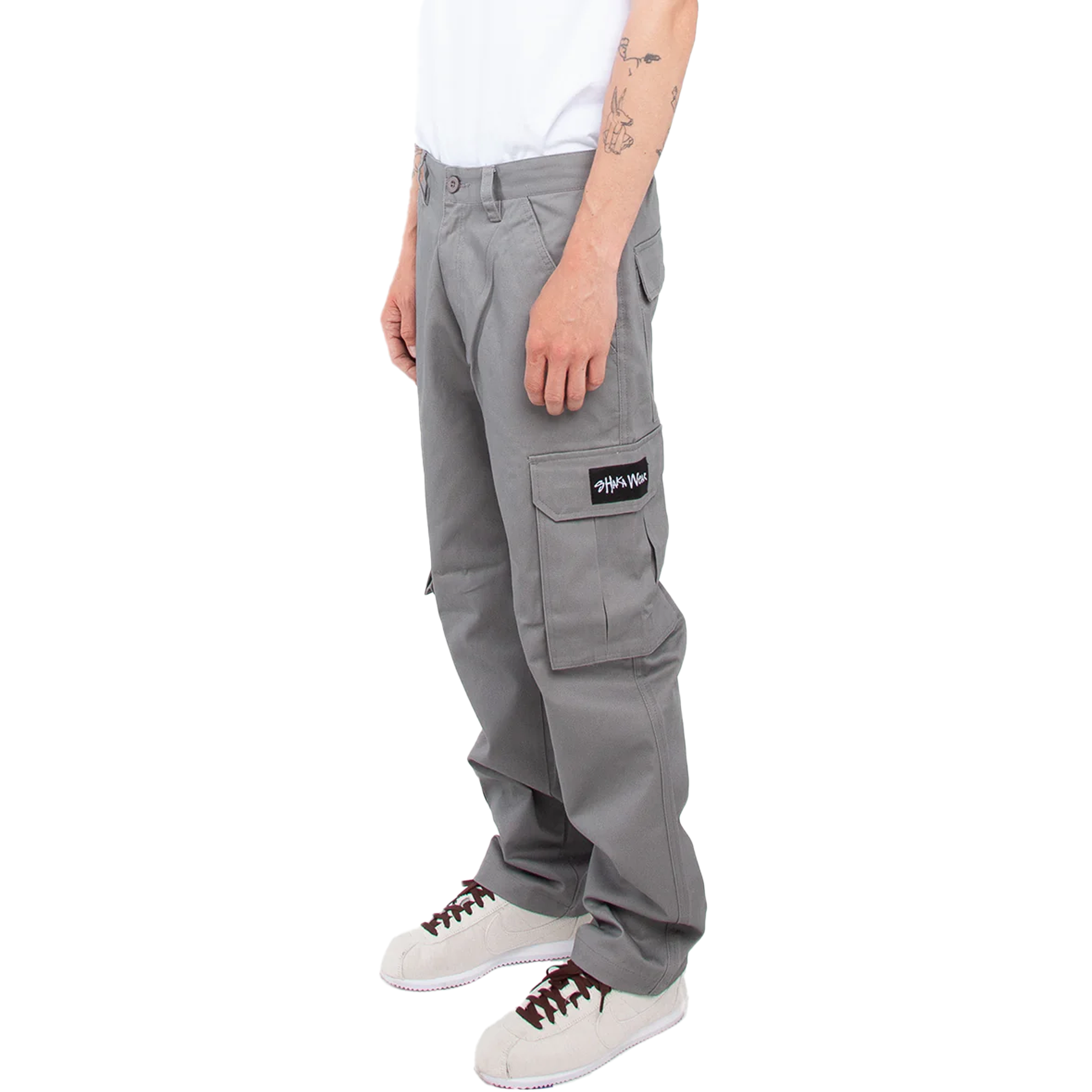 Twill Cargo Pants - PANTS