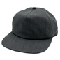 GNV-1040SB - 5 Panels Mid Profile Flat Bill - Dark Heather / One Size - CAPS