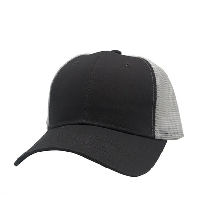GN-1020 - Trucker Mesh - Dark Grey White / One Size - CAPS