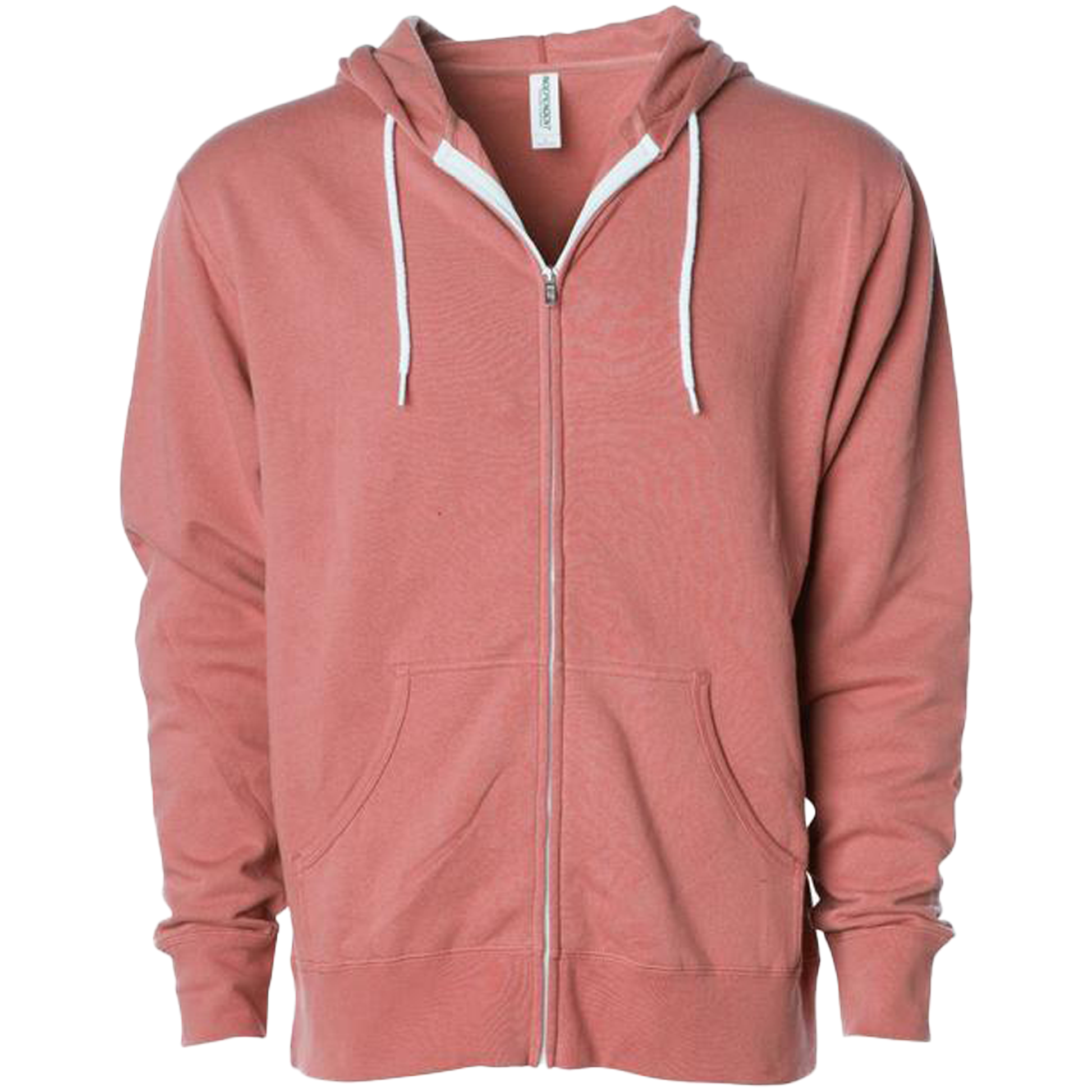 AFX90UNZ - Unisex Zip Hooded Sweatshirts - Dusty Rose / XS - ZIPS