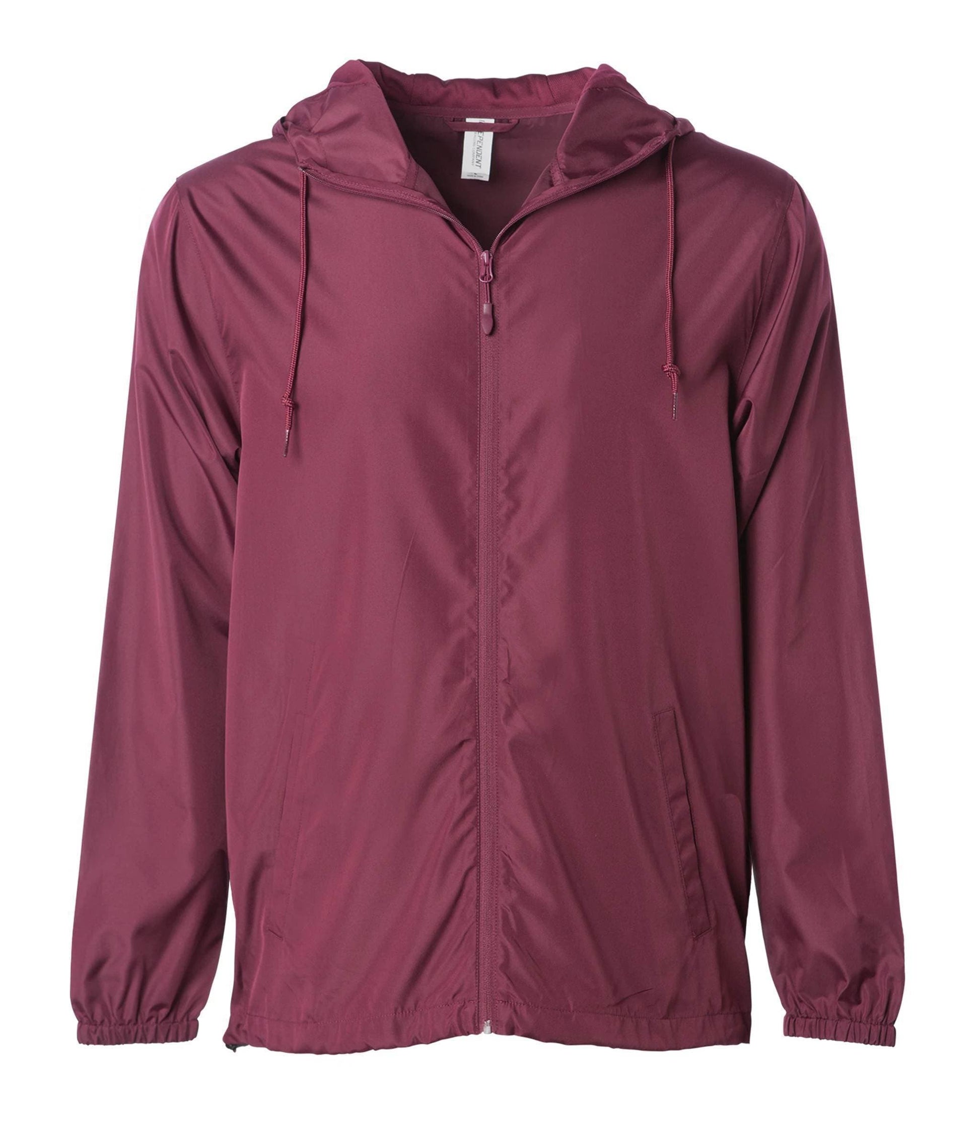 EXP54LWZ - Lightweight Windbreaker Jacket - Maroon / XS - COATS & JACKETS