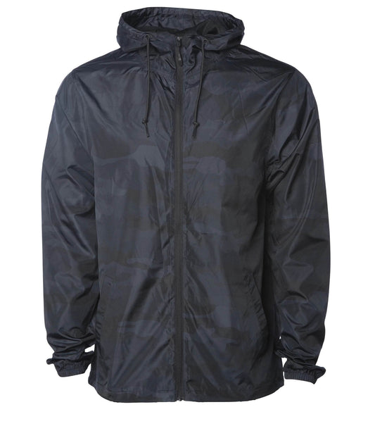 EXP54LWZ - Lightweight Windbreaker Jacket - Black Camo / XS - COATS & JACKETS