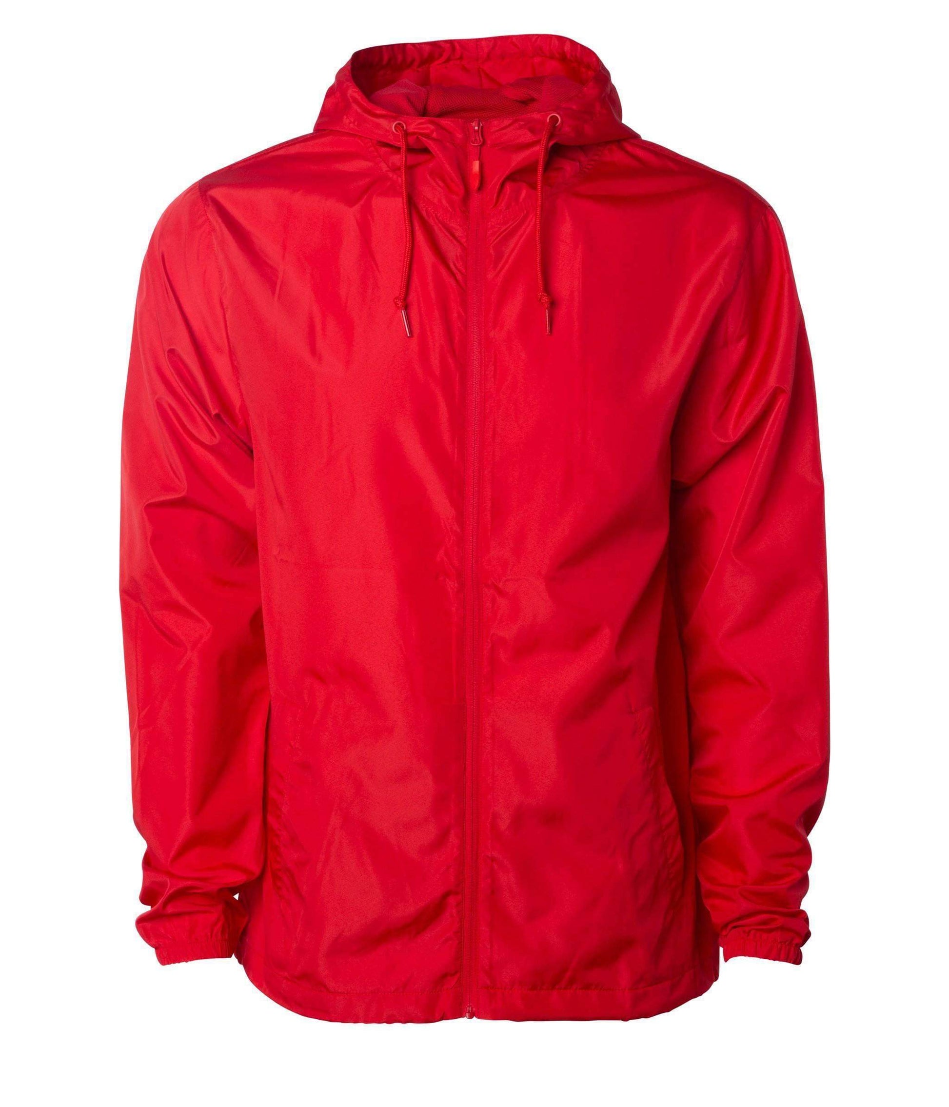 EXP54LWZ - Lightweight Windbreaker Jacket - Red / XS - COATS & JACKETS
