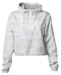 EXP64CRP - Women’s Lightweight Crop Windbreaker - White Camo / XS - COATS & JACKETS