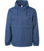 EXP94NAW - Water Resistant Windbreaker Anorak Jacket - Classic Navy / XS - COATS & JACKETS