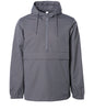 EXP94NAW - Water Resistant Windbreaker Anorak Jacket - Graphite / XS - COATS & JACKETS