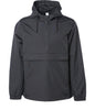 EXP94NAW - Water Resistant Windbreaker Anorak Jacket - Black / XS - COATS & JACKETS