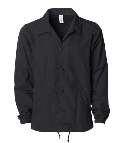 EXP99CNB - Water Resistant Coaches Jacket - Black / XS - ZIPS