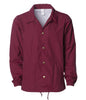 EXP99CNB - Water Resistant Coaches Jacket - Cardinal / XS - ZIPS