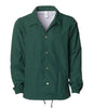 EXP99CNB - Water Resistant Coaches Jacket - Forest Green / XS - ZIPS