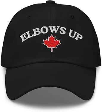 Elbows Up Canada Snapback Hat