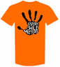 A Powerful Mark: "Every Child Matters" Handprint Orange Shirt
