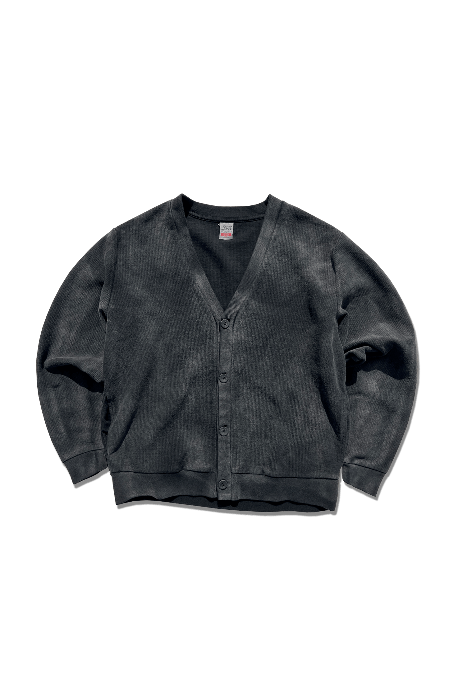 Exclusive Freshman Corduroy Cardigan - Smoked Anthracite