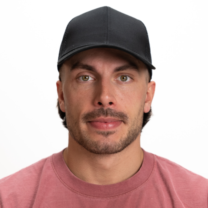 GN-1050M - Pro Style Trucker Cap - Black / One Size - CAPS