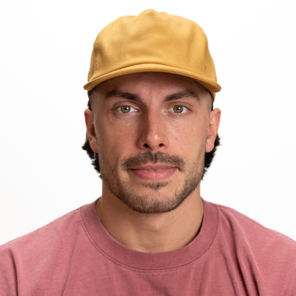 GNV-1040SB - 5 Panels Mid Profile Flat Bill - CAPS