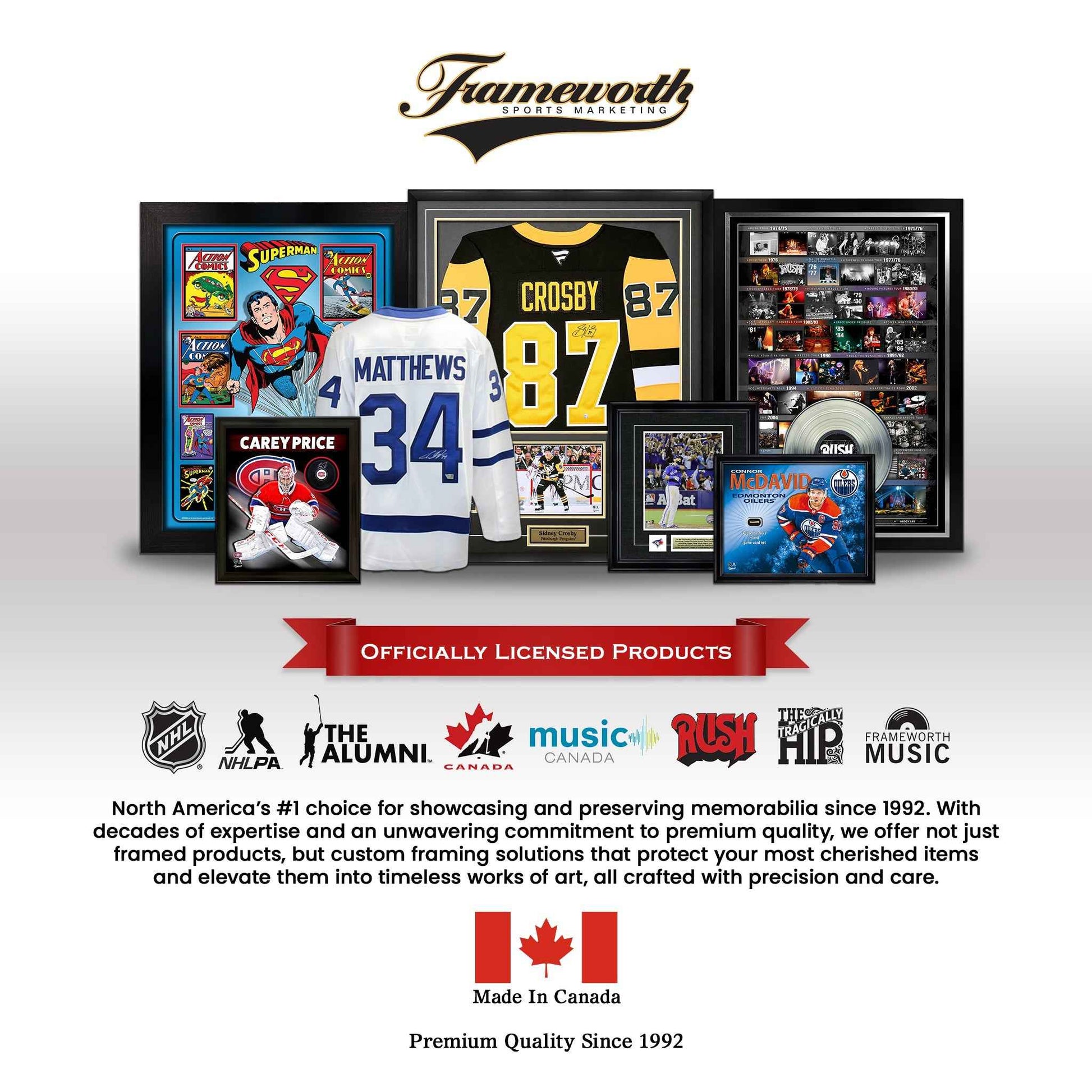 Auston Matthews Framed Pin & Plate Toronto Maple Leafs