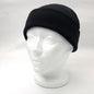 Fisherman Beanie - with Cuff Muli Colours - Black / OSFA - Fashion Knit