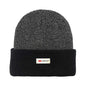 3M Thinsulate Knit Toque - Lining Black & Grey #189 - Dark with Cuff / OSFA