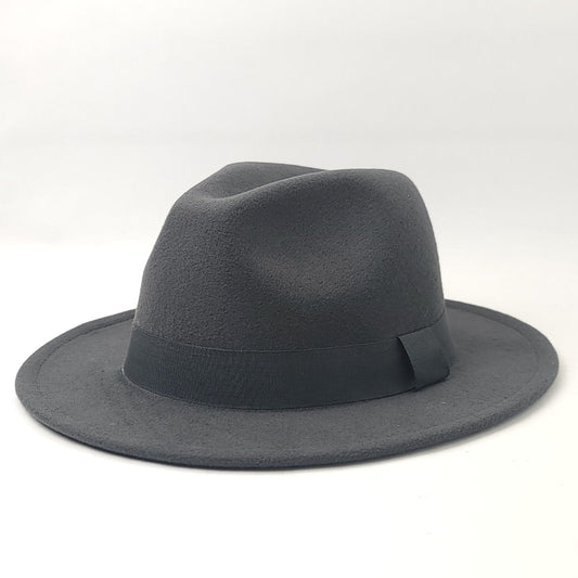 Fedora-FD9005 Wide Brim Multi-Coloured OS - Dark Grey - Fedora