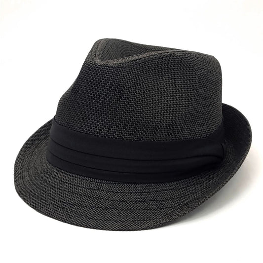 Fedora - FD607A Fine Straw Multi Colour OSFA - Black
